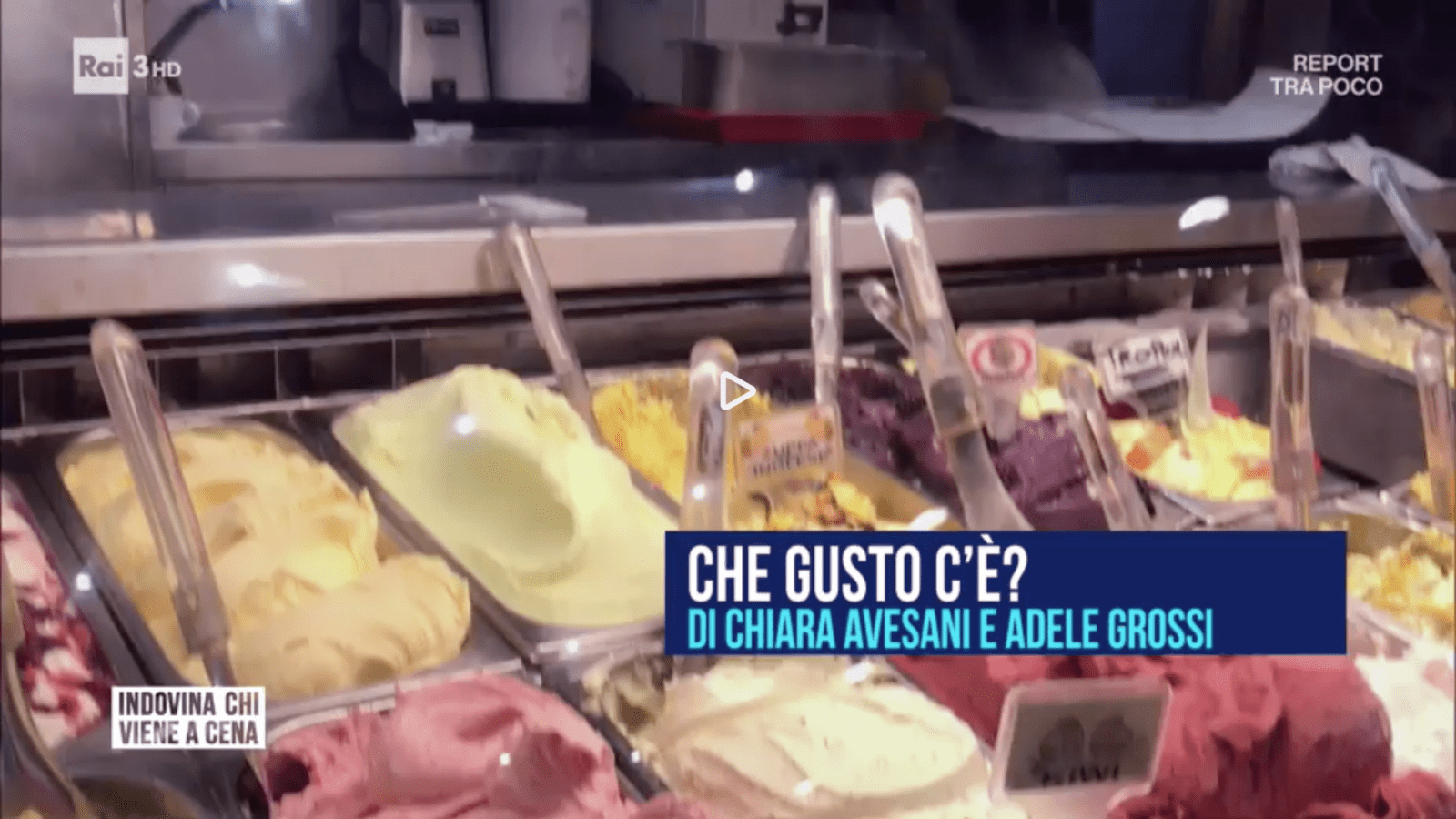 Su Rai 3 si parla di Gelato Artigianale Gelato "Artigianale" su Rai 3